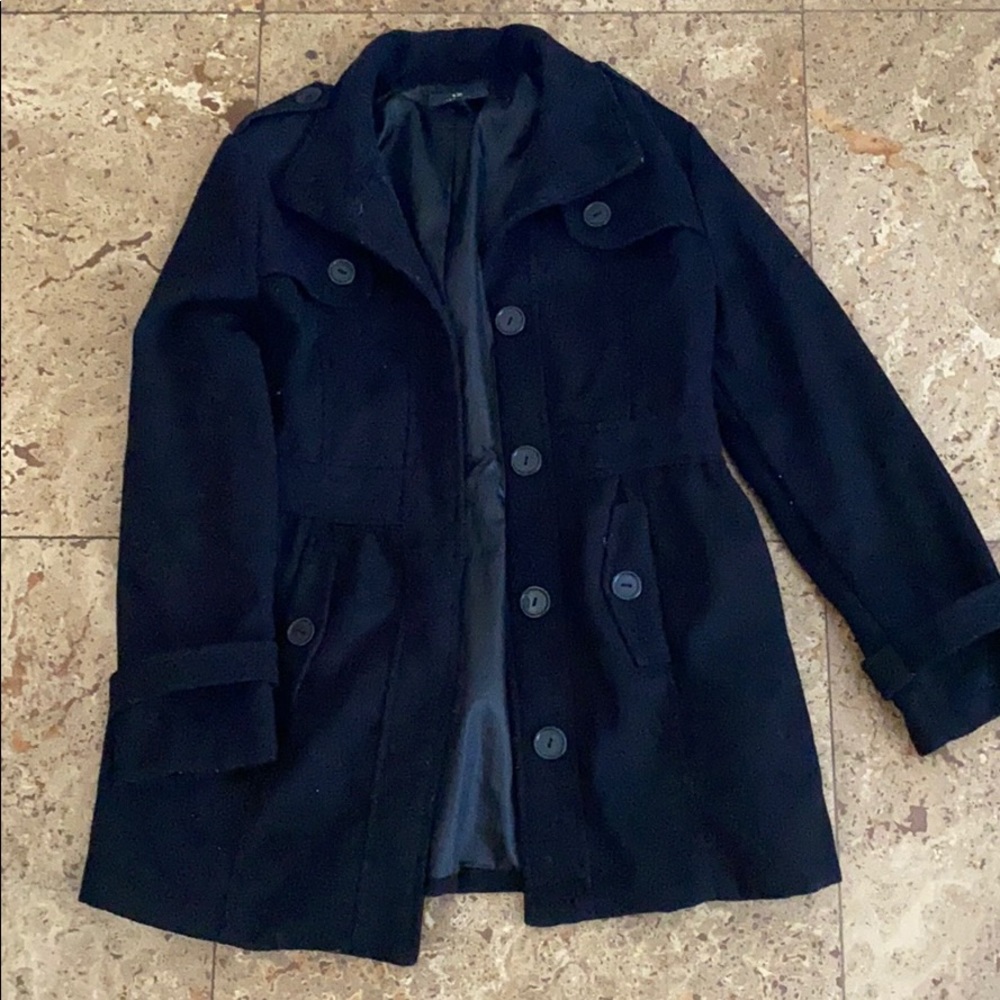 Black coat